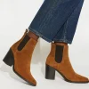 Dune London PREA - TAN-Women Western Cowboy Boots | Ankle Boots