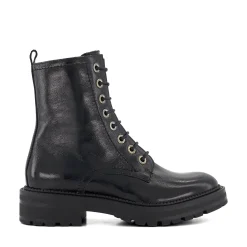 Dune London PRESS - BLACK-Women Winter Boots | Biker Boots