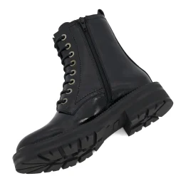 Dune London PRESS - BLACK-Women Winter Boots | Biker Boots