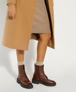 Dune London PRESS - TAN-Women Brown Boots