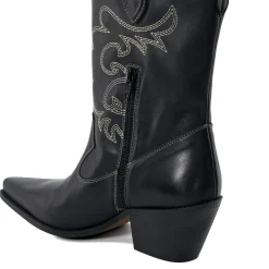 Dune London PRICKLY - BLACK-Women Western Cowboy Boots | Ankle Boots