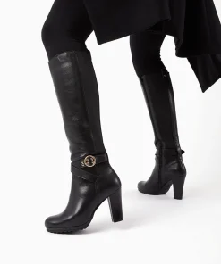 Dune London SABRENA - BLACK-Women Knee High Boots