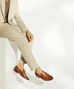 Dune London SANCTION - TAN-Men Smart Shoes | Loafers