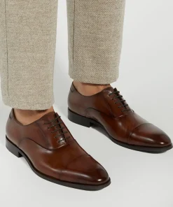Dune London SECRECY - DARK TAN-Men Smart Shoes