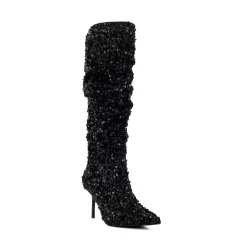 Dune London SENSATIONAL - BLACK-Women Black Boots