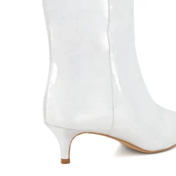 Dune London SMOOTH - SILVER-Women Knee High Boots
