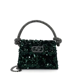 Dune London SPARKLING - DARK GREEN- Handbags | Accessories