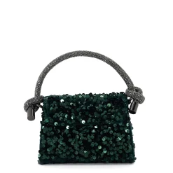 Dune London SPARKLING - DARK GREEN- Handbags | Accessories