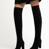 Dune London SYRELL - BLACK-Women Over the Knee Boots