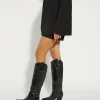 Dune London TENNESSEE - BLACK-Women Black Boots