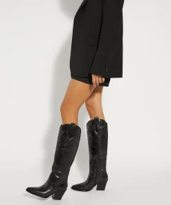 Dune London TENNESSEE - BLACK-Women Black Boots