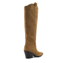 Dune London TENNESSEE - TAUPE-Women Western Cowboy Boots | Knee High Boots