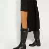 Dune London TEPI - BLACK-Women Winter Boots | Knee High Boots