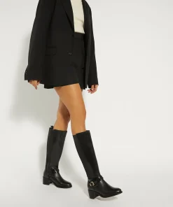 Dune London TILDY - BLACK-Women Winter Boots | Knee High Boots