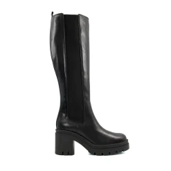 Dune London TIME - BLACK-Women Knee High Boots