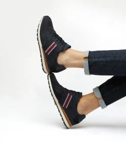 Dune London TRURO - NAVY-Men Casual Shoes | Trainers
